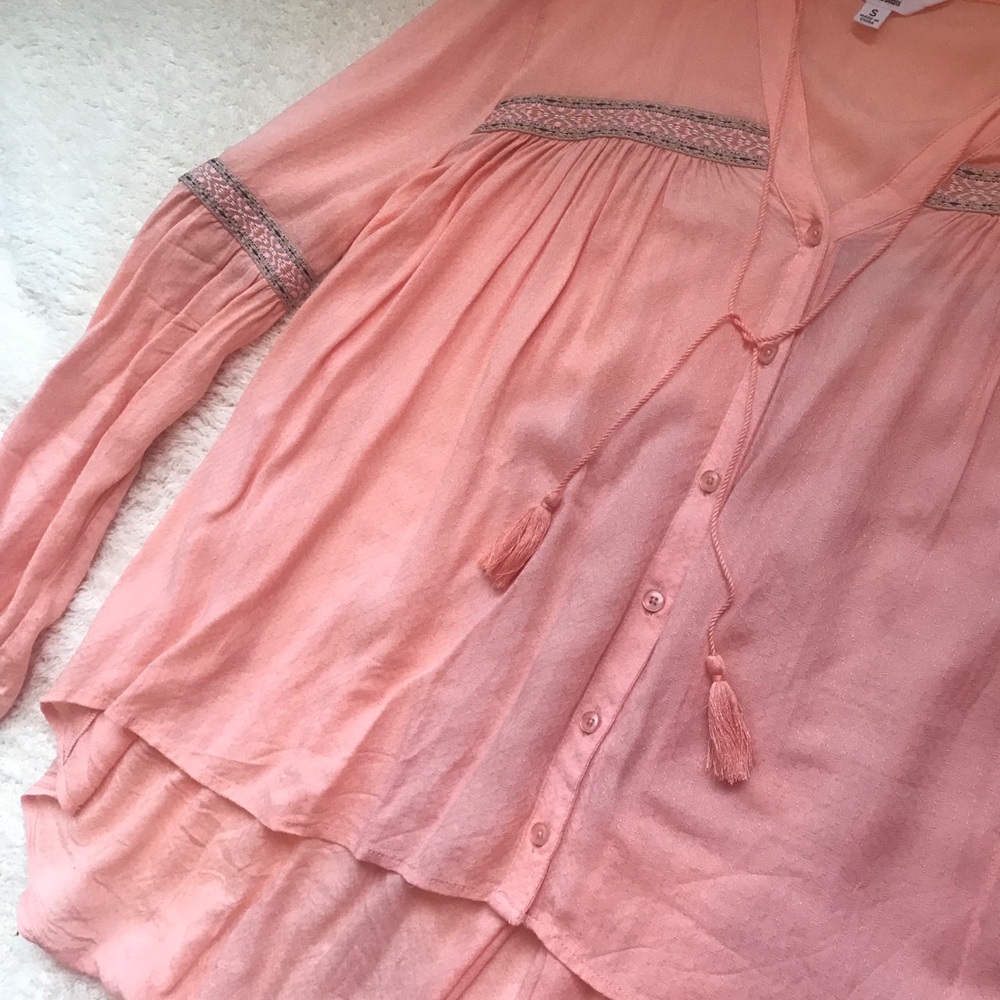 Jack coral babydoll top - Picture 6 of 7